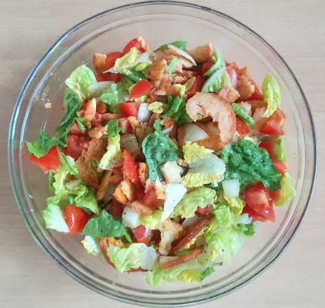 Brotchips Salat