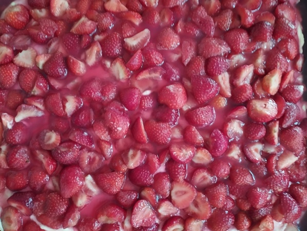 Erdbeerkuchen