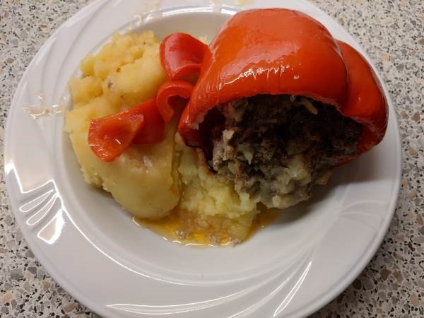 Gefüllte Paprika