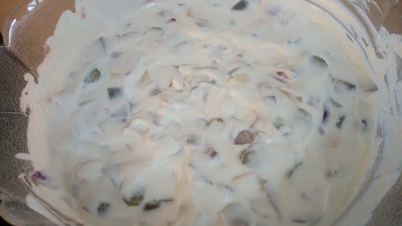 Matjes mit Sahnejoghurt