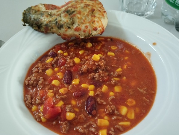 Chili con Carne Abwandlung zur milden Sorte
