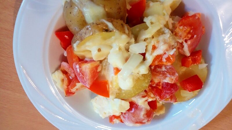 Vegetarischer Kartoffelauflauf