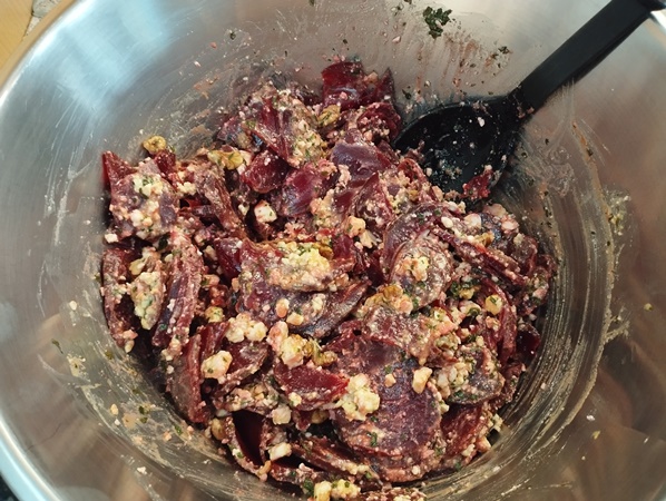Rote-Bete-Salat mit Feta